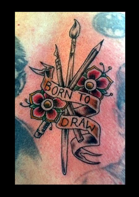 Tattoos - Born to Draw - 117080